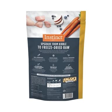 Instinct Raw Meals Freeze-Dried Chicken Cat Food, 9.5 oz. Bag - Image 2