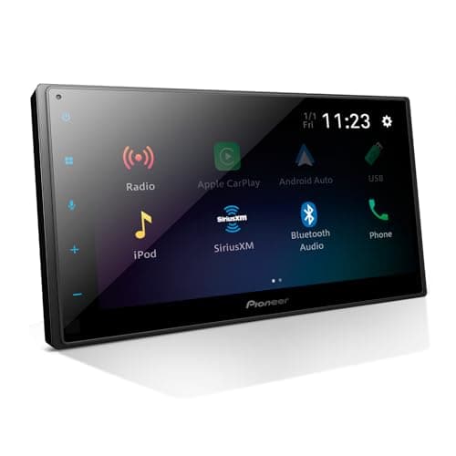Pioneer DMH-1600NEX 6.8" Double-Din Digital Multimedia Receiver - Built in Bluetooth, Wired Apple CarPlay and Android Auto, Touchscreen, Rear Camera Input - Image 1