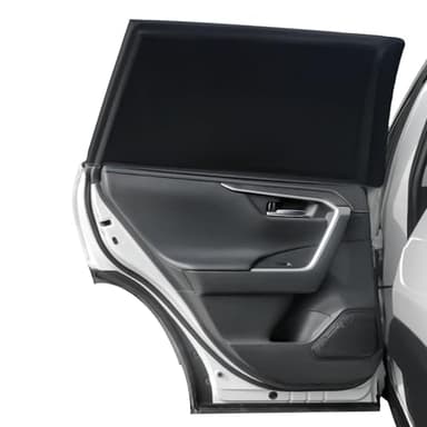 Car Window Shades, 2 Pack Side Car Window Sun Shades for Camping, UV Protection Breathable Mesh Baby Window Covers, Window Screen for Car, Truck, SUV, Protect Privacy for Kids, Family (39.8"x18.9") - Image 1