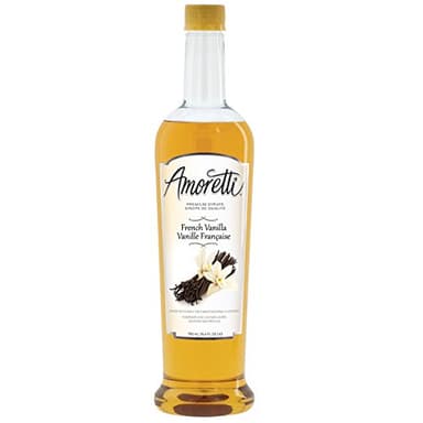 Amoretti Premium Syrup, French Vanilla, 25.4 Ounce