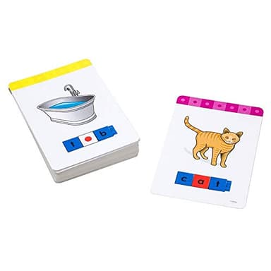Didax Unifix Reading: Early Phonics Word-Building Cards Small - Image 4