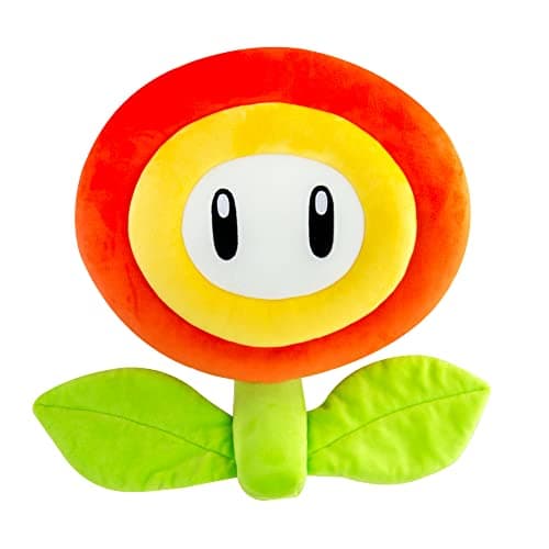 Club Mocchi-Mocchi- Nintendo Super Mario Plush - Fire Flower Plushie - Collectible Squishy Plushies - 15 Inch - Image 1