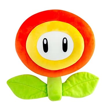 Club Mocchi-Mocchi- Nintendo Super Mario Plush - Fire Flower Plushie - Collectible Squishy Plushies - 15 Inch - Image 1