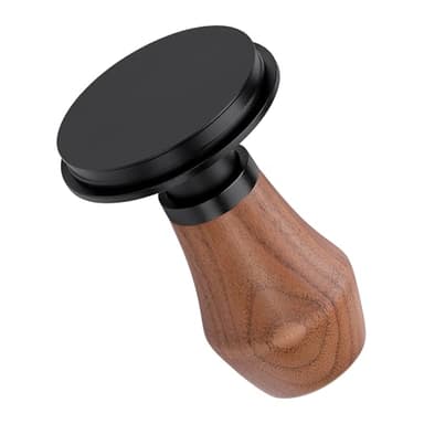 Normcore 53.3mm Coffee Tamper V4.1 with Click Sound Feedback, Fits Breville Sage 54mm Espresso Machines Portafilter, Spring Loaded Tamper with Flat Base, Genuine American Walnut Handle - Image 3