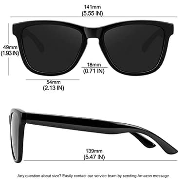 MEETSUN Polarized Sunglasses for Women Men Trendy Classic Retro Designer Style Fashion UV400 Protection 3 PACK Black Brown Gradient Pink Mirrored - Image 6