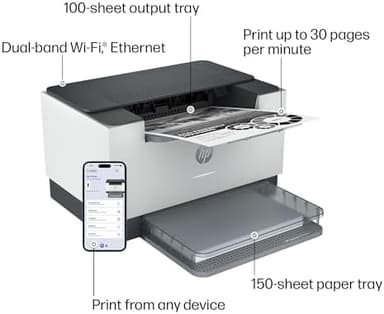 HP LaserJet M209dw Wireless Printer, Print, Fast speeds, Easy setup, Mobile printing,Best-for-small teams - Image 3