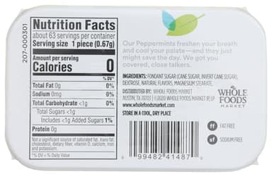 365 by Whole Foods Market, Peppermints, 1.5 Ounce - Image 2