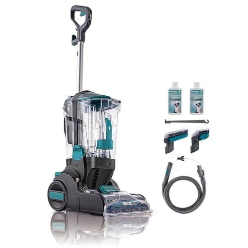 Kenmore KW4070 RevitaLite Pet Portable Carpet Cleaner with High Cleaning Power, 3.2L Clean Tank & 1.4L Dirty Tank, 25ft Cord Length and Two Easy Removable Brushroll for Rug & Upholstery - Image 1