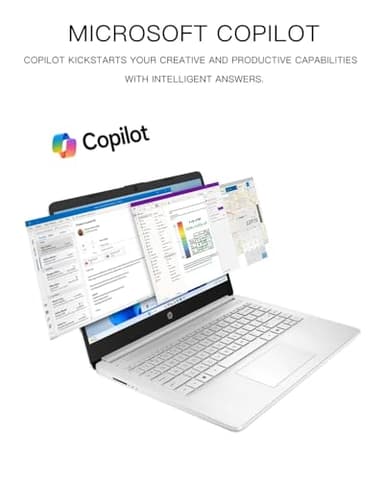 HP Student Business Laptop Computer - w/Microsoft Office Lifetime & External DVD Drive • 16GB RAM • 128GB UFS & 256GB Extend Micro SD • Intel 4-Core Processor • HD Display • Win11 Pro(Silver) - Image 5