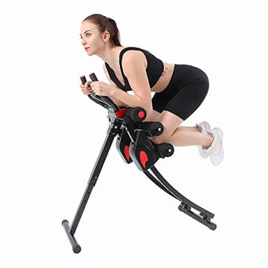 Fitlaya Fitness ab machine, ab workout equipment for home gym, Height Adjustable ab trainer, foldable fitness equipment. - Image 3