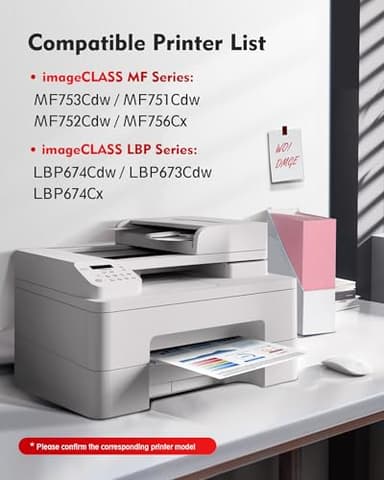 069H Toner Cartridges Set Mf753cdw - High Yield Replacement for Canon 069 Toner Cartridge Set, Works for Canon Color ImageCLASS Mf753cdw MF751Cdw MF752Cdw LBP674Cdw MF752Cdw MF756Cx LBP673Cdw (4 Pack) - Image 2