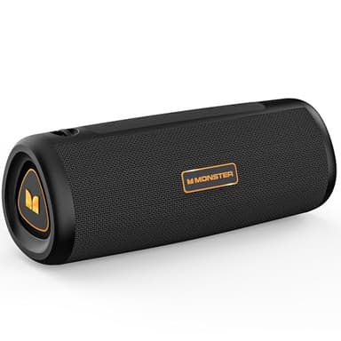Monster S230 Portable Bluetooth Speaker, Wireless Speaker with 30W Loud Stereo Sound, Wireless Stereo Pairing, 24H Playtime, Bluetooth 6.0 Supports TF Card, AUX for Outdoor/Home/Party - Image 1