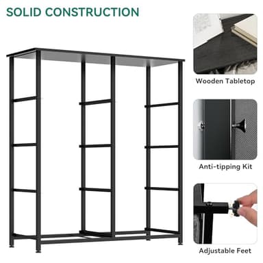 YITAHOME Dresser for Bedroom, Fabric Dresser with 8 Drawers, Tall Chest of Drawers for Closet - Image 9