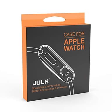 [2-Pack] JULK 40mm Case for Apple Watch New SE 3 (2025) / Series 6 / Series 5 / Series SE/Series 4 Screen Protector, Overall Protective Soft Case TPU HD Ultra-Thin Cover for iWatch, 2 Transparent - Image 8