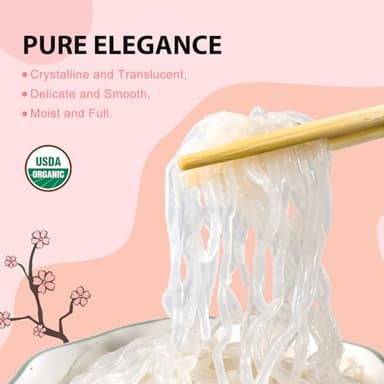 Soeos Konjac Noodles, Organic Shirataki Noodle, Low Calorie, Keto and Paleo Friendly, 3 Variety Noodles, 52.8 Ounce (Pack of 6) - Image 4