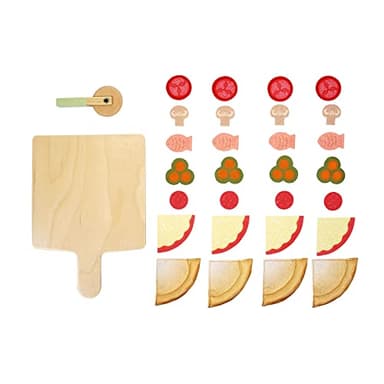 Manhattan Toy Nutty Squirrel Pizzeria Toddler & Kids Pretend Play Cooking Toy Set - Image 6