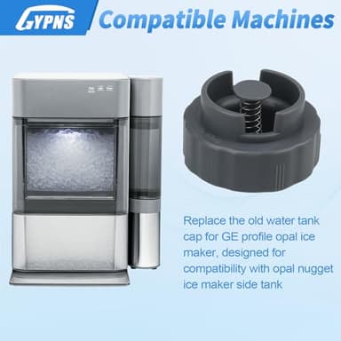 Ice Maker Water Tank Cap Valve Assembly Compatible With GE Profile Opal 2.0 & 1.0 Nugget Ice Maker, for Opal Nugget Ice Maker Side Tank Replacement Parts - Image 3