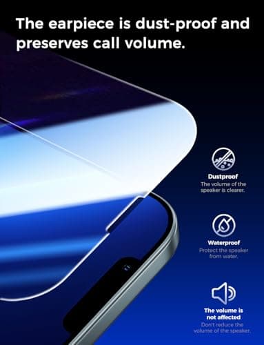 MAGIC JOHN 2 Pack for iPhone 13 Pro Max/iPhone 14 Plus 6.7 inch Tempered Glass Screen Protector, Auto Dust-Elimination Installation, Bubble Free, HD Clear, Easy Installation - Image 6