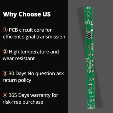 WD21X23462 Dishwasher User Interface Control Board, Compatible with GE Dishwashers, Replace WD21X31902, WD21X23702, WD21X31902C - Image 5