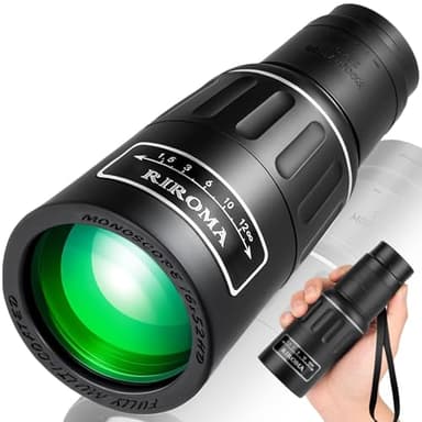 16X52 HD Monocular Telescope,High Power Compact Monoculars for Adults Kids, HD Monocular Scope for Bird Watching Hiking Concert Travelling - Image 1