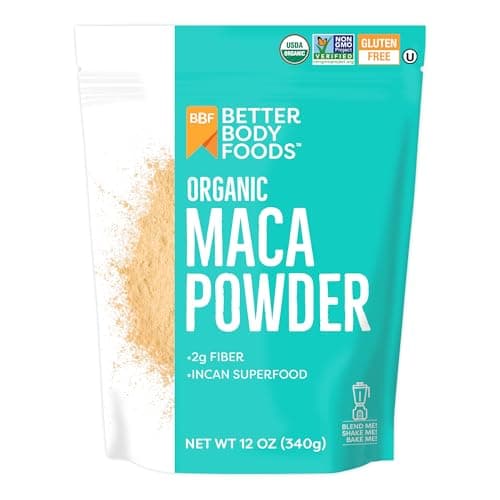 BetterBody Foods Organic Maca Powder, Non-GMO & Gluten-Free, 12 Ounce - Image 1
