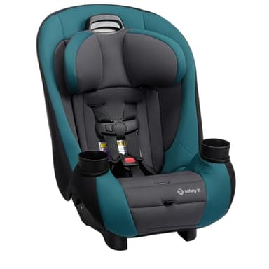 Safety 1st Ellaris 3-in-1 Convertible Car Seat, Slim Fit Design, Rear & Forward-Facing, 5-Position Headrest, 3-Across Fit, Travel-Friendly with Machine-Washable Seat Pad, Peacock Blue - Image 12