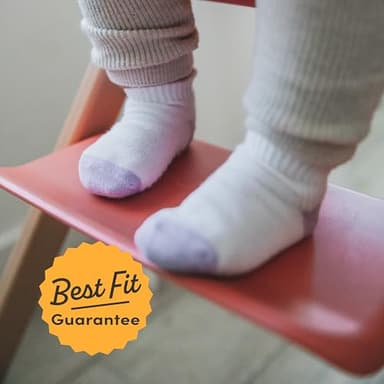 Fruit of the Loom Cotton Grip Socks for Baby and Toddler - Pink Pastel (2-4 Years) - Image 4