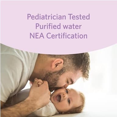 Amazon Elements Baby Wipes, Sensitive, 810 Count, Flip-Top Packs, Pack of 9 - Image 4