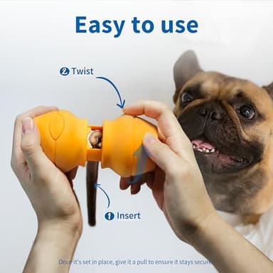 PetClan Chewise Bully Stick Holder, Improved Bully Sticks Holder, Ultimate Secure Heavy Duty, BPA-Free Safety Device to Prevent Choking, Fits Various Bully Sticks and Dog Sizes - Image 6