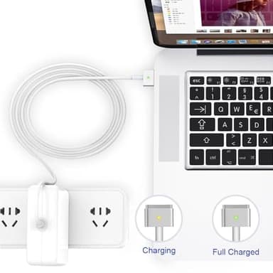 Replacement for MacBook Air Charger, AC 45W T-tip Adapter Laptop Charger for MacBook Air(Between 2012-2017,Not Applicable After 2017) (45W) - Image 5