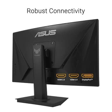ASUS TUF Gaming 24” (23.6 inch viewable) Curved Monitor (VG24VQER) – FHD, 180Hz, 1ms, DCI-P3 90%, Extreme Low Motion Blur Sync, FreeSync, Shadow Boost, Eye Care, DisplayWidget Center, 3yr Warranty - Image 6