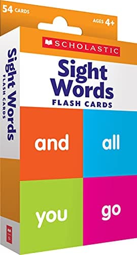 Scholastic Flash Cards: Sight Words - Image 1