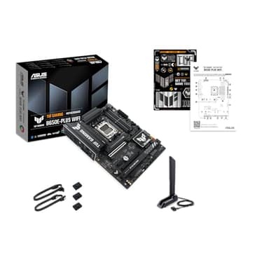 ASUS TUF Gaming B650E-PLUS WiFi AMD B650 ATX Motherboard, 12+2+1 80A DrMOS Power Stages, DDR5, PCIe 5.0 Ready, 3X M.2, Wi-Fi 6E, 2.5Gb LAN, DisplayPort, HDMI™, USB Type-C, BIOS Flashback, Aura Sync - Image 9