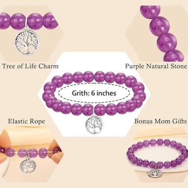 TZPI Bonus Mom Mothers Day Gifts, Bonus Mom Bracelet as Mothers Day Gifts - Image 5
