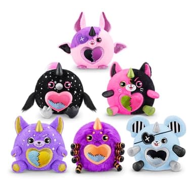 Rainbocorns Monstercorn Surprise Raven - Surprise Unboxing Soft Toy, Fantasy Monster Gifts for Girls, Imaginary Play with Wearable Accessories - Image 7