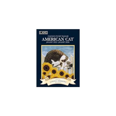 LANG American Cat™ 2025 Monthly Pocket Planner (25991003156) - Image 1