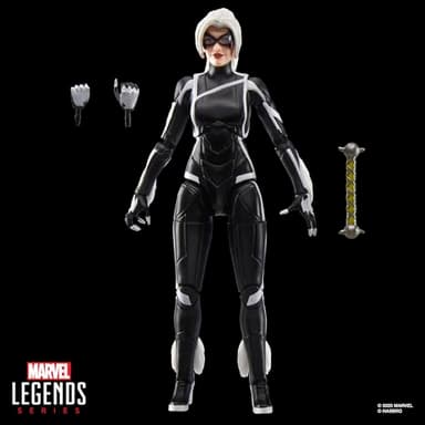 Marvel Legends Series Gamerverse Black Cat Felicia Hardy, Spider-Man 2 Video Game-Inspired Collectible 6 Inch Action Figure - Image 9