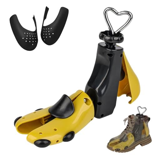 Msentuo Shoe Stretchers Men Women,Boot Stretcher men women adjustable length and wide feet (YELLOW, L (Wm's 11-14;men's 10-14)) - Image 1