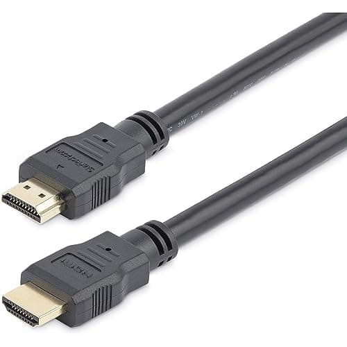 StarTech.com 4K HDMI Monitor Cable, 3ft (1m), 4K30Hz, High speed 10.2 Gbps UHD 1.4 HDMI Cord for Displays, TVs and Projectors - Image 1