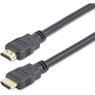 StarTech.com 4K HDMI Monitor Cable, 3ft (1m), 4K30Hz, High speed 10.2 Gbps UHD 1.4 HDMI Cord for Displays, TVs and Projectors - Image 1
