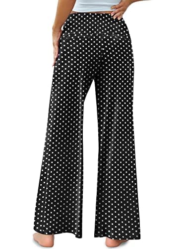Arolina Women's Stretchy Wide Leg Palazzo Lounge Pants Casual Comfy High Waist Palazzo Pants - Image 4