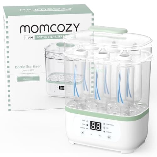 Momcozy Bottle Sterilizer and Dryer, 8-in-1 Electric Steam Baby Bottle Sterilizer for Baby Bottles, Baby stuffs & Breast Pump Accessories - Image 1