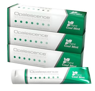 Opalescence Whitening Toothpaste Original Formula (Pack of 3) - Oral Care, Mint Flavor, Gluten Free - 4.7 Ounce - TP-5166-3 - Image 1