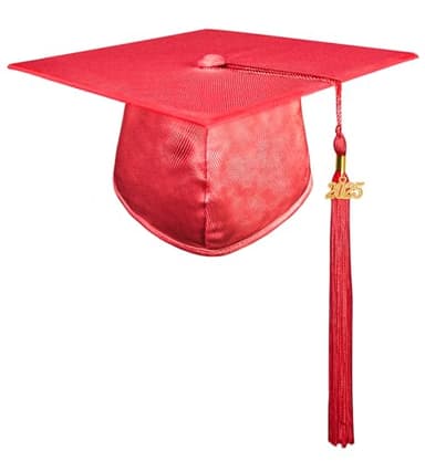 GraduationMall Kindergarten Graduation Cap Gown Stole Package with 2025 Tassel, Certificate Red Medium 30(3'9"-3'12") - Image 4