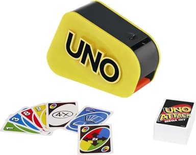 Mattel Games UNO Attack Game with Card Launcher Featuring Lights & Sounds, Plus Mega Hit Rule (Amazon Exclusive) - Image 5