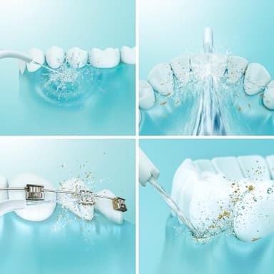 Panasonic Water Flosser for Travel, Cordless Portable Oral Irrigator with Two Water Pressure Settings, Collapsible Water Tank - EW-DJ11​-A - Image 10