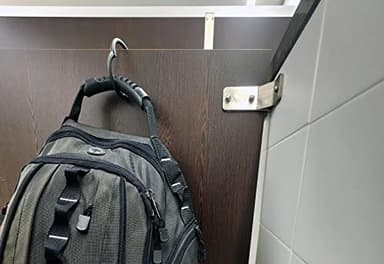 Clipa Bag Hanger - Matte Black PVD - The Ring That Opens Into a Hook and Hangs in Just 1/2" of Space, Holds 33 lbs., 3 yr. Warranty - Image 8