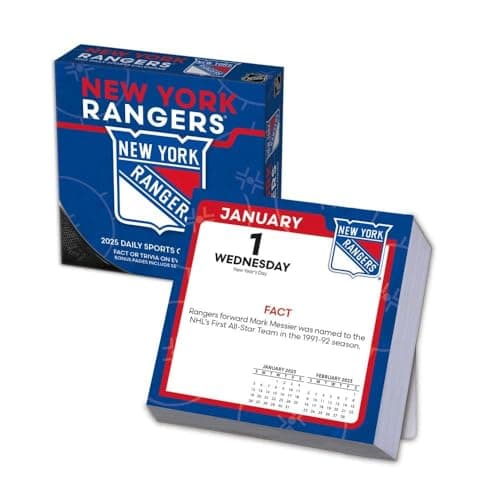 Turner Sports New York Rangers 2025 Box Calendar (25998053088)