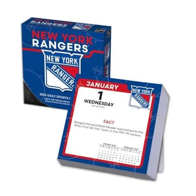 Turner Sports New York Rangers 2025 Box Calendar (25998053088)