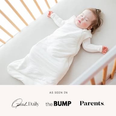 KYTE BABY Unisex Sleep Bag for Babies and Toddlers, Rayon Made From Bamboo, 1.0 Tog (Medium, Blush) - Image 6